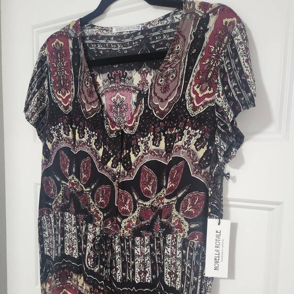 Novella Royale Boho The Fly Jumpsuit in Dark Dial size Small - Picture 7 of 10